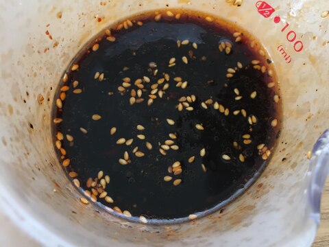 家にある調味料で!焼肉のタレ